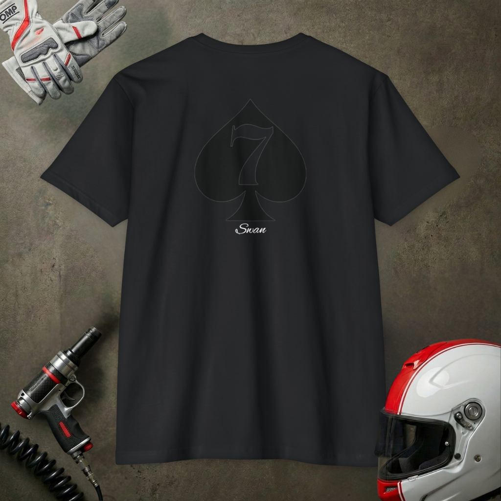 7 Spades graphic T-shirt | back print