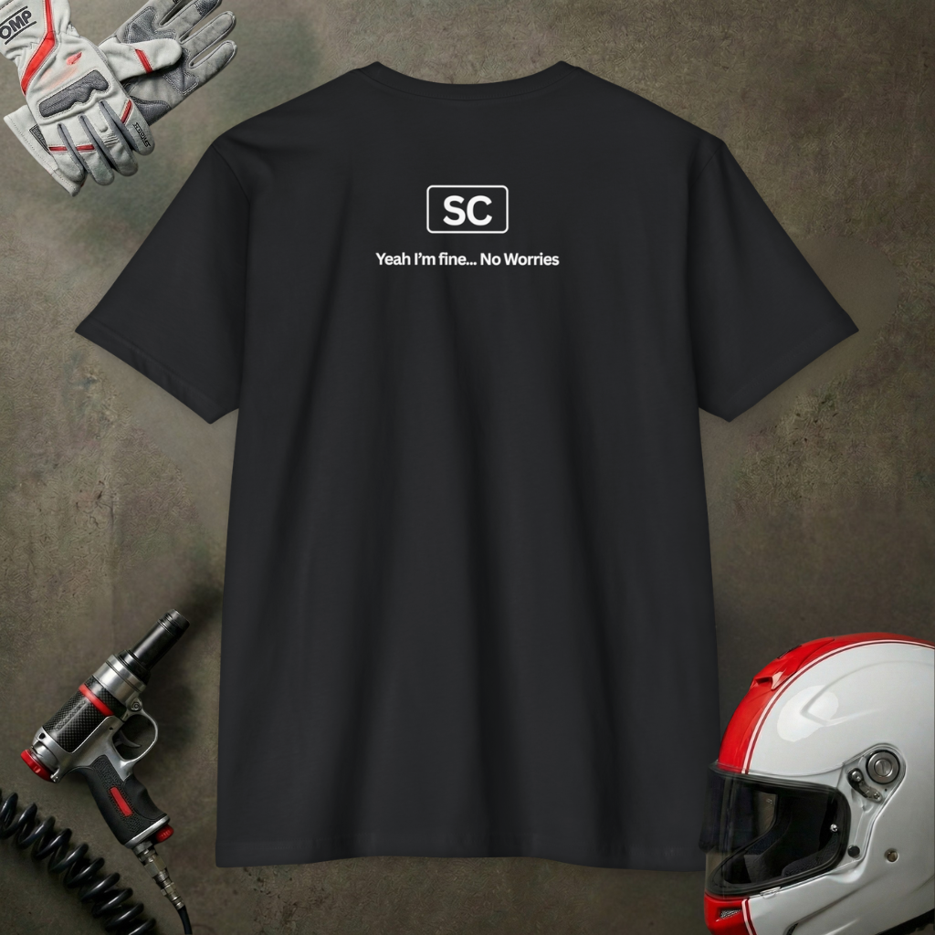 Safety Car graphic T-shirt | back print