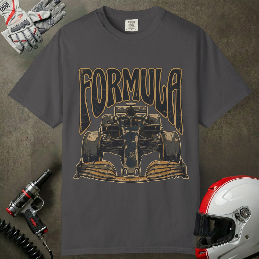 Formula Race Car T-Shirt | Retro Motorsport Graphic Tee