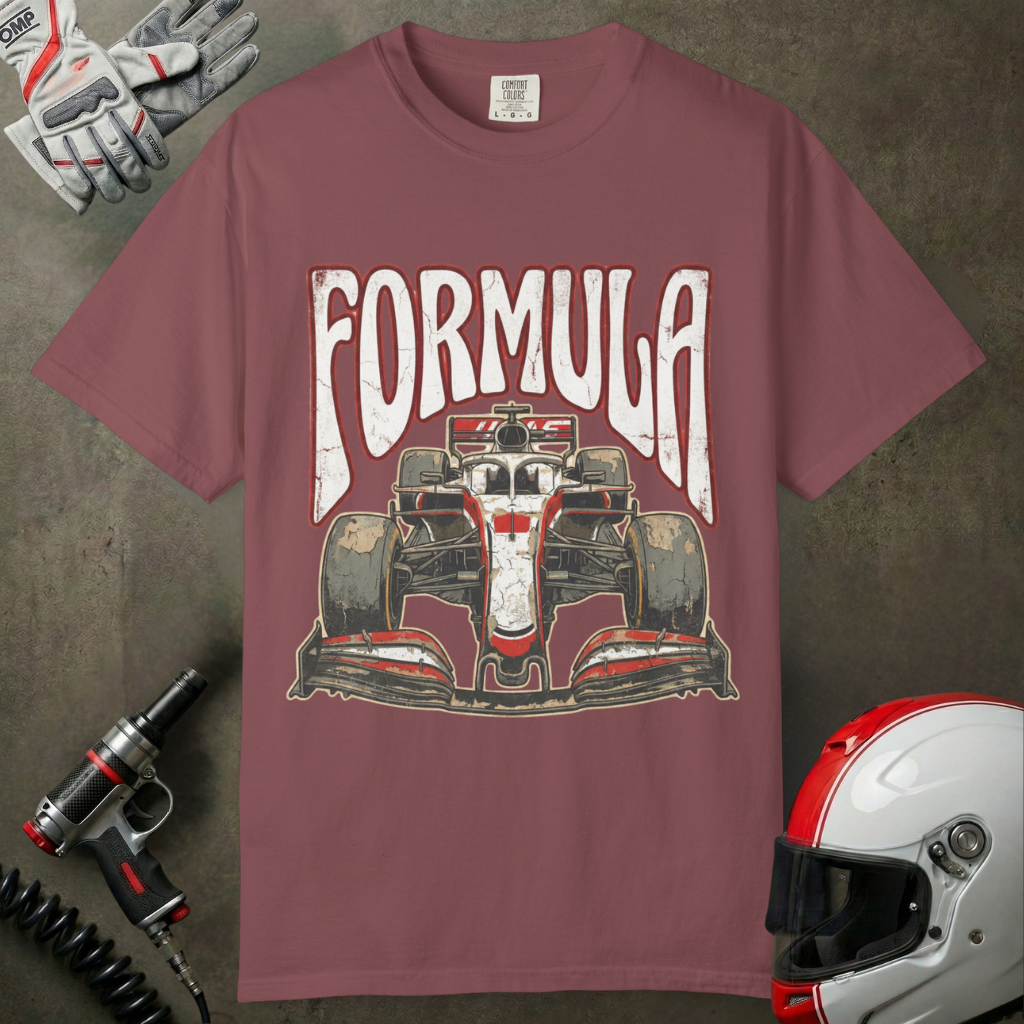 Formula Race Car T-Shirt | Retro Motorsport Graphic Tee