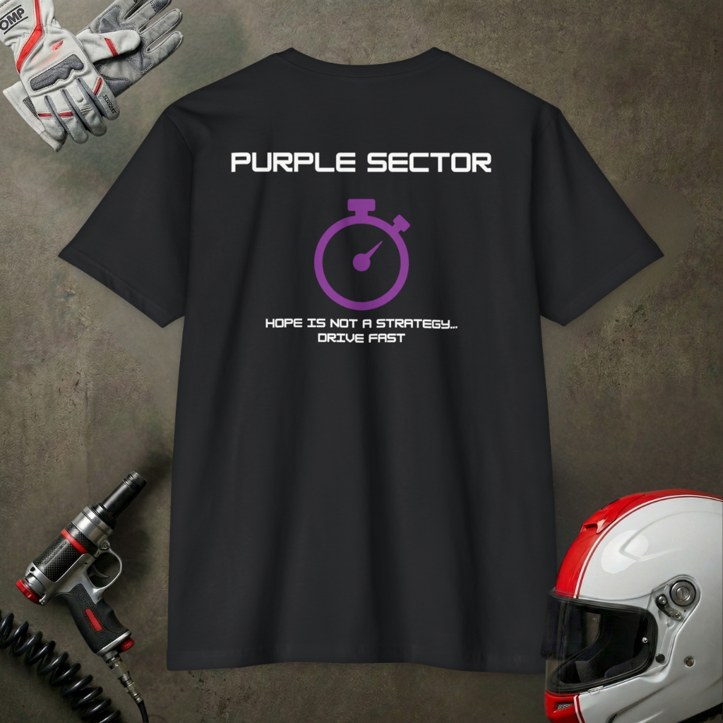 Purple Sector T-shirt | back print