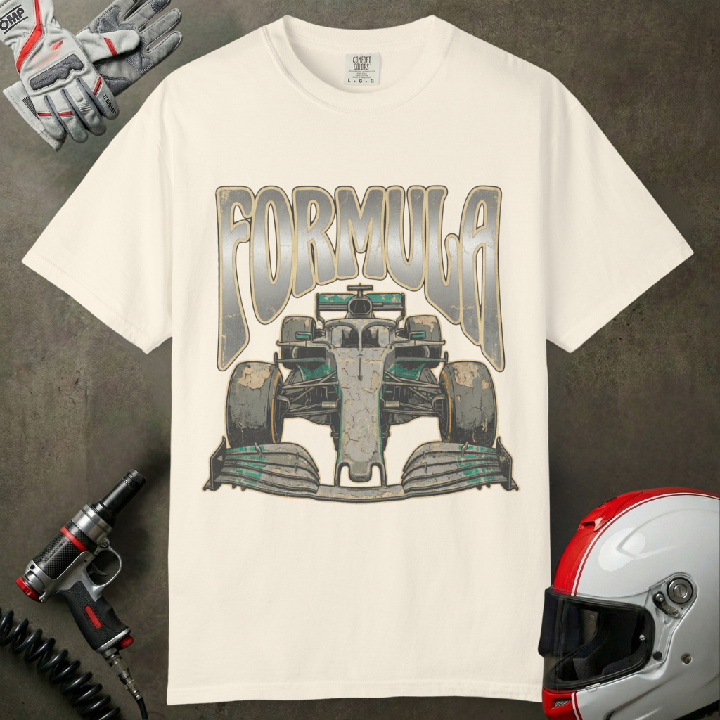 Formula Race Car T-Shirt | Retro Motorsport Graphic Tee