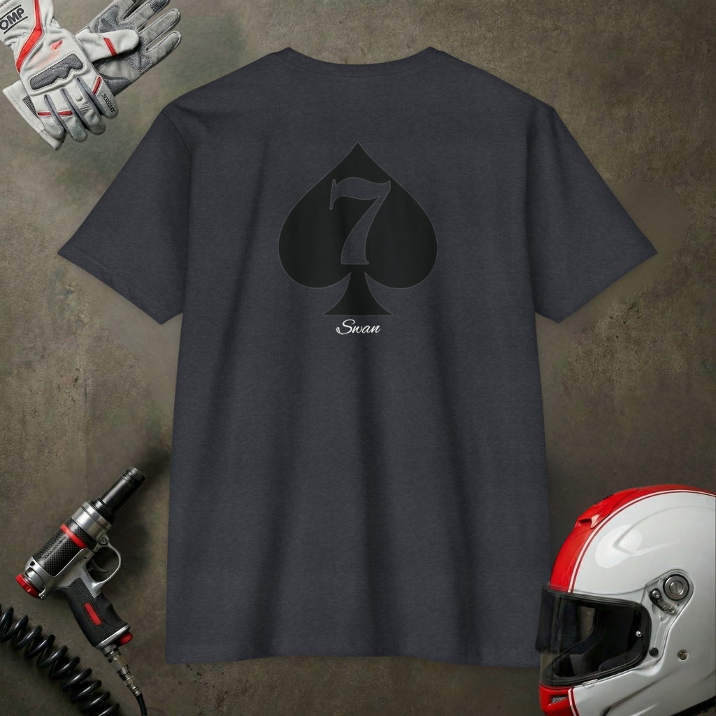 7 Spades graphic T-shirt | back print