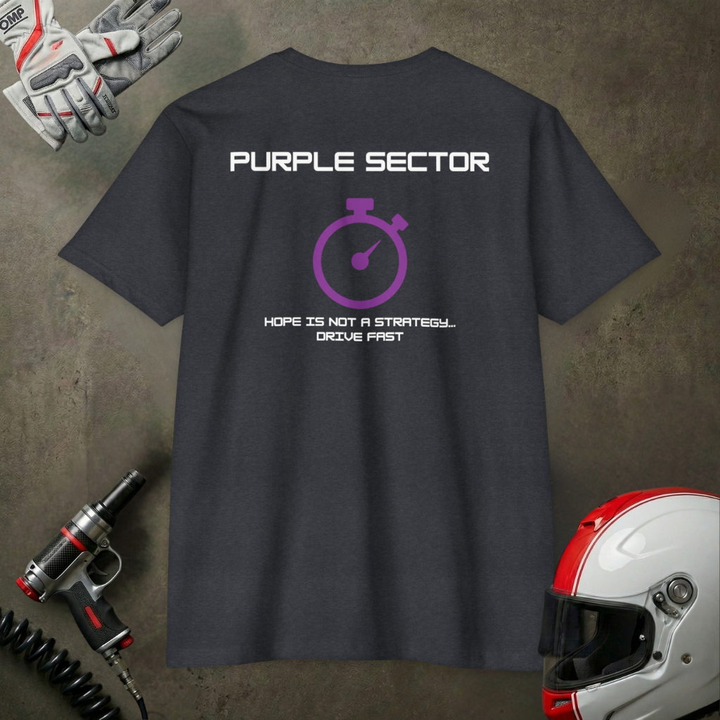 Purple Sector T-shirt | back print