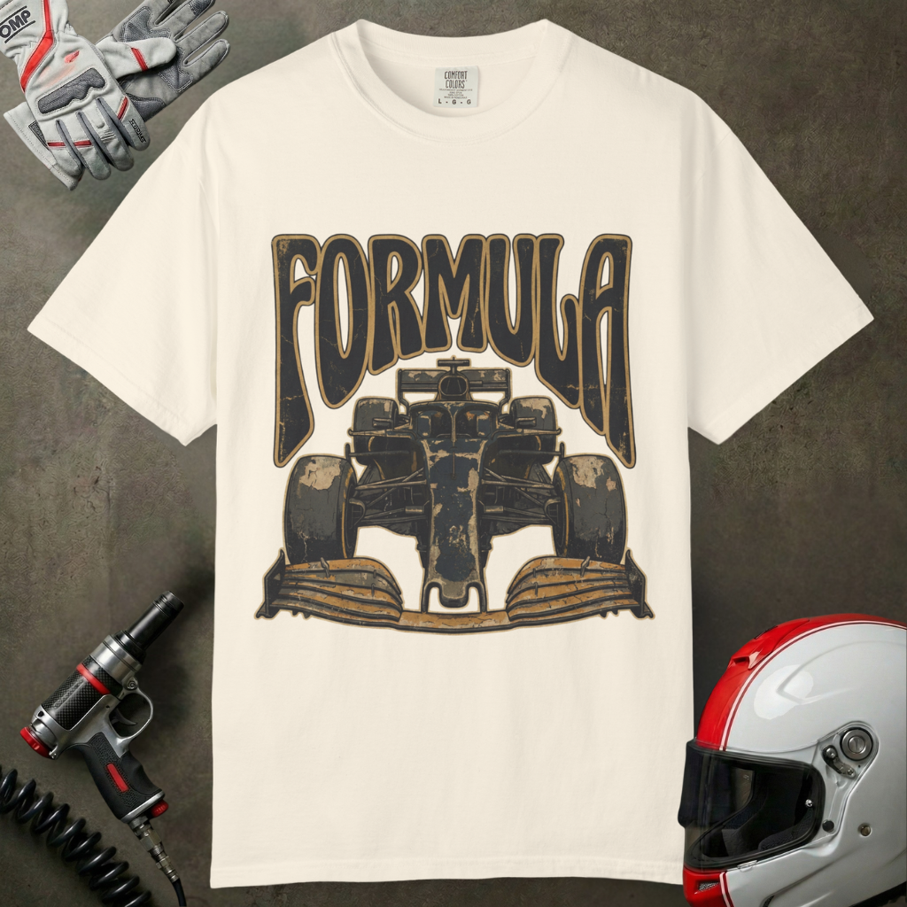 Formula Race Car T-Shirt | Retro Motorsport Graphic Tee