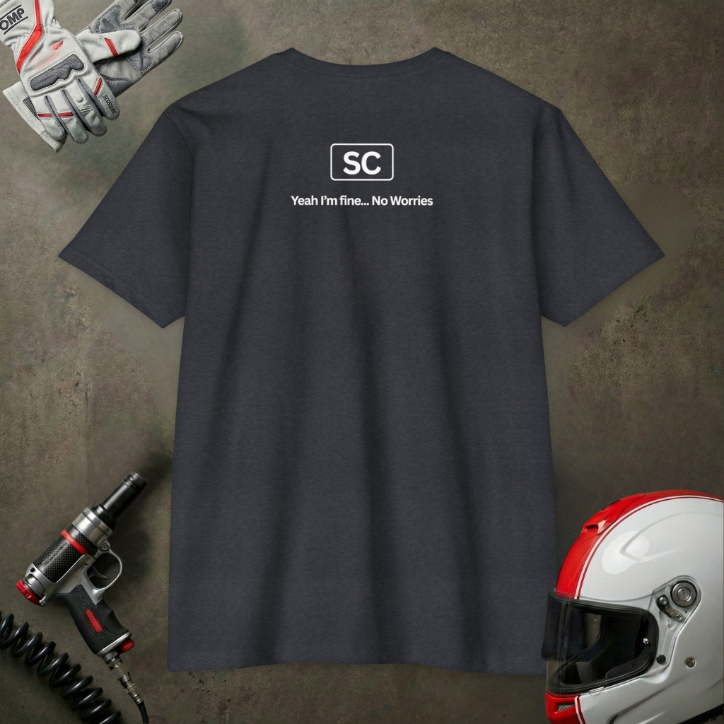 Safety Car graphic T-shirt | back print