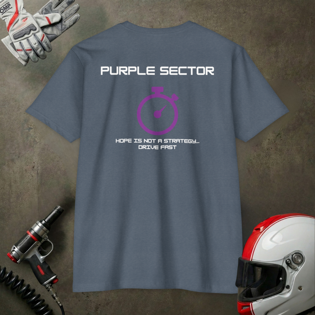 Purple Sector T-shirt | back print
