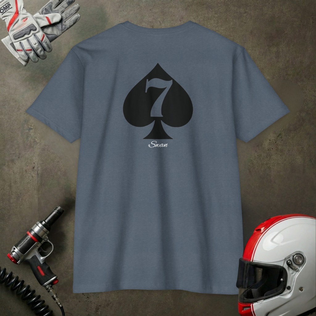 7 Spades graphic T-shirt | back print