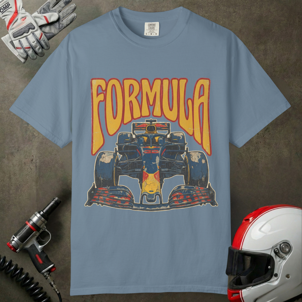 Formula Race Car T-Shirt | Retro Motorsport Graphic Tee