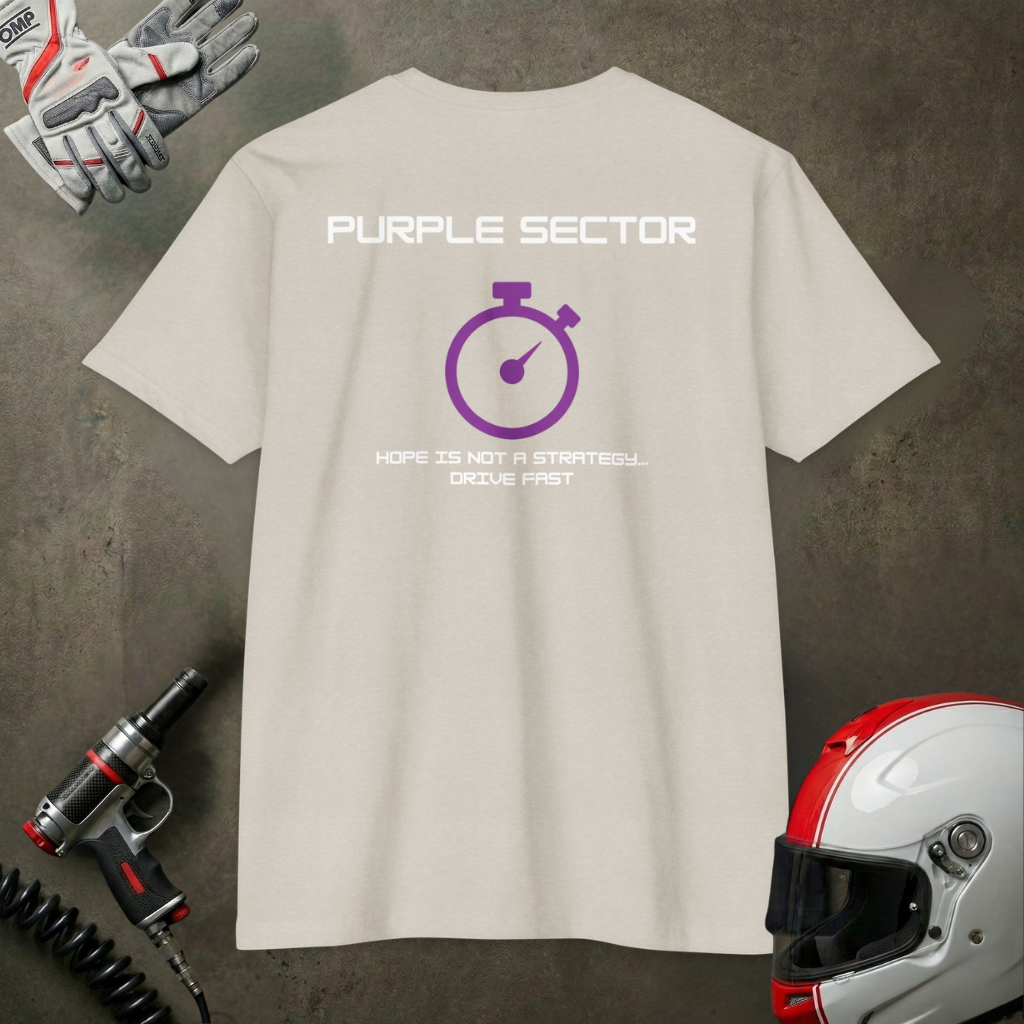 Purple Sector T-shirt | back print