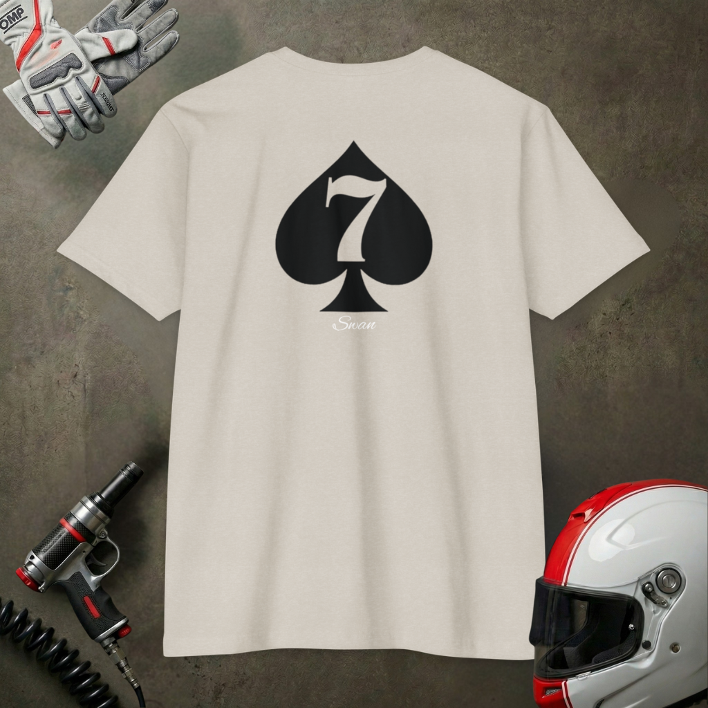 7 Spades graphic T-shirt | back print