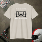 Duhaime Apparel | Push My Buttons graphic T-shirt | back print