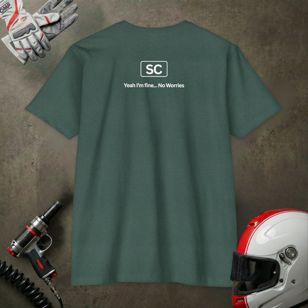 Safety Car graphic T-shirt | back print