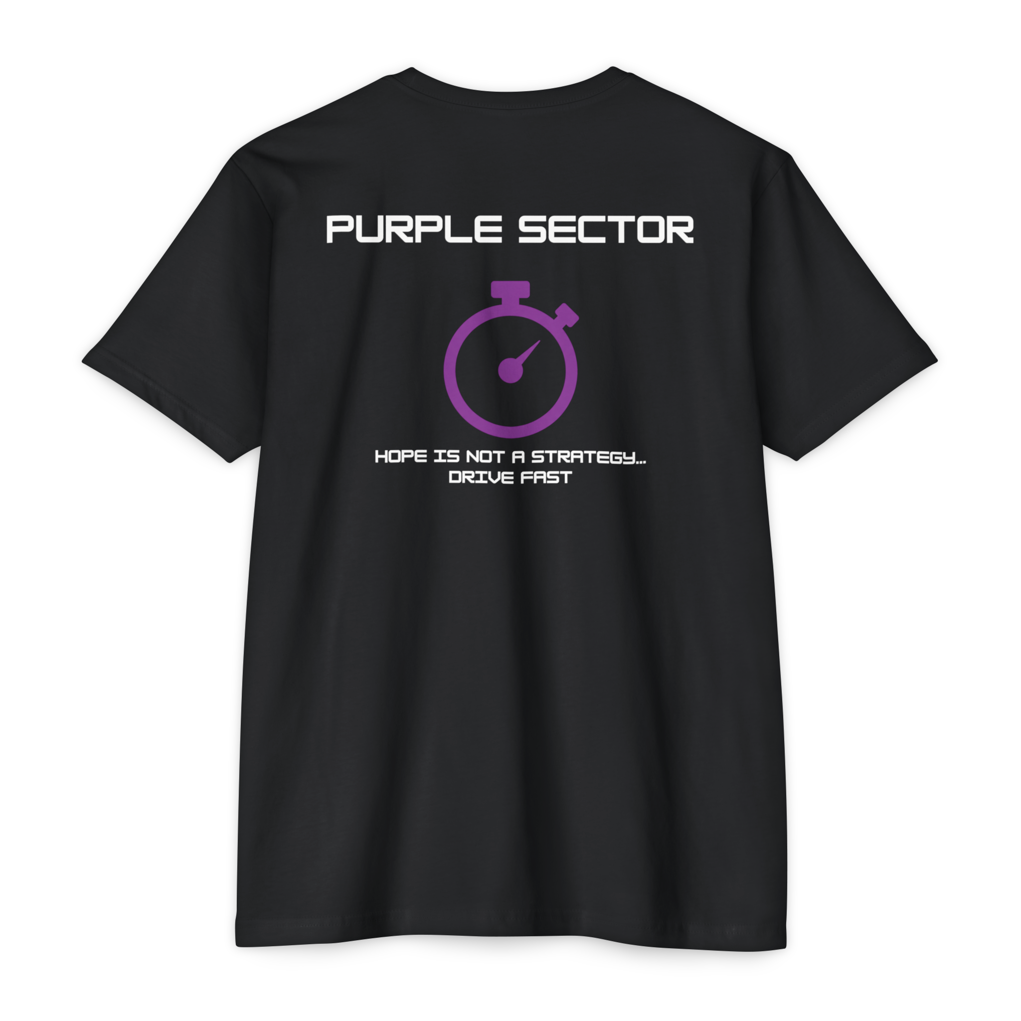 Purple Sector T-shirt | back print