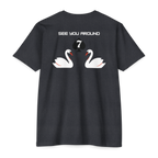 See You Around Swan graphic T-shirt | back print