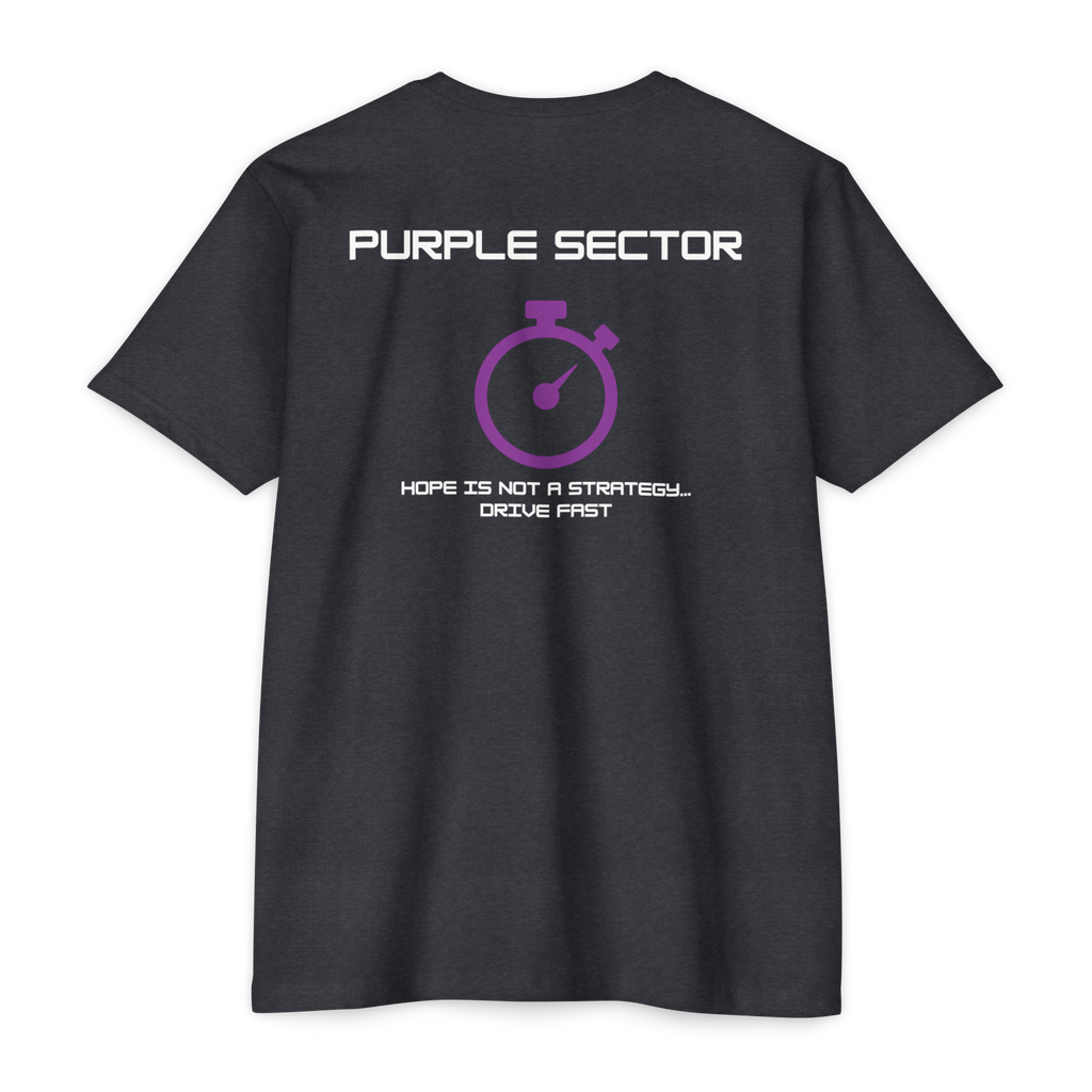 Purple Sector T-shirt | back print