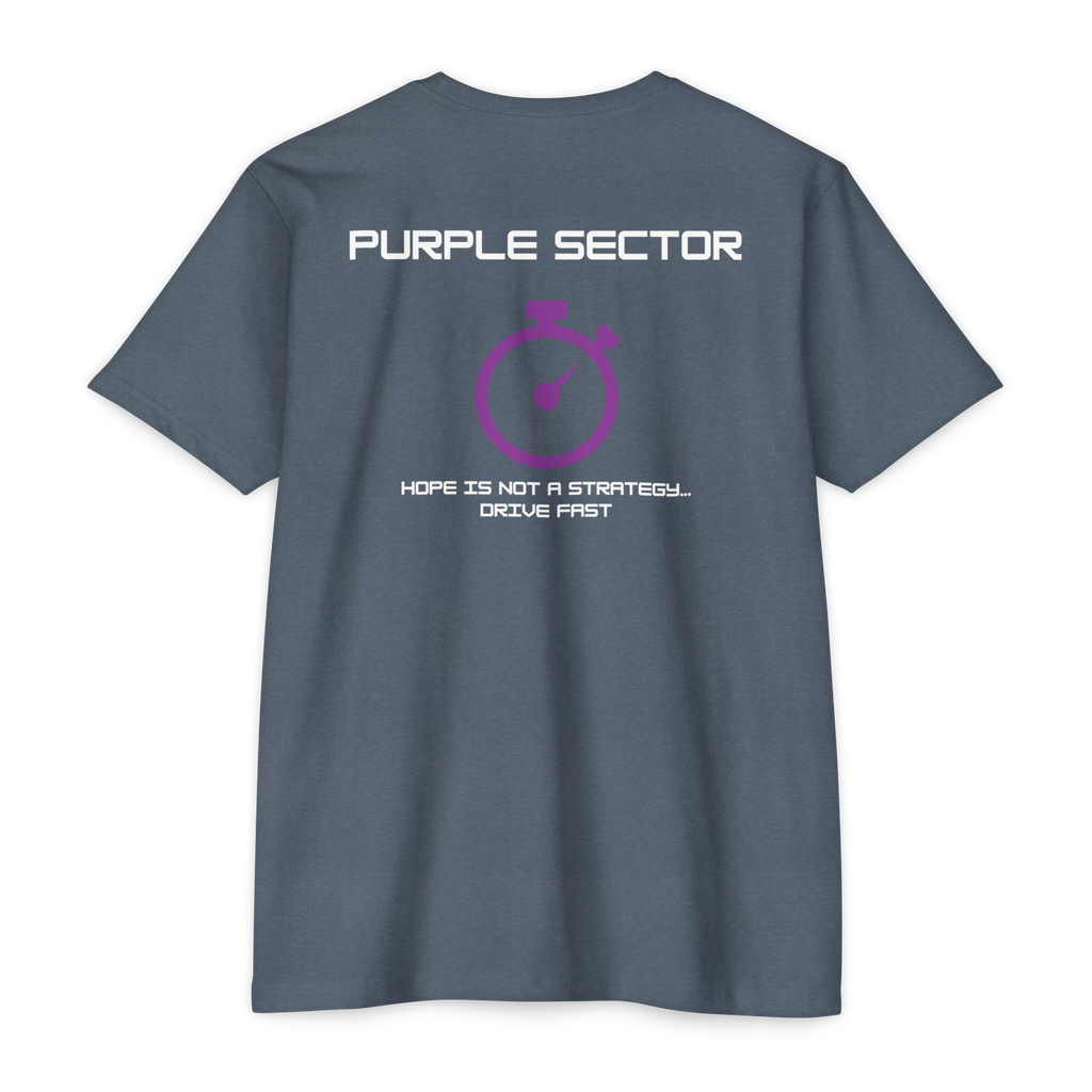 Purple Sector T-shirt | back print