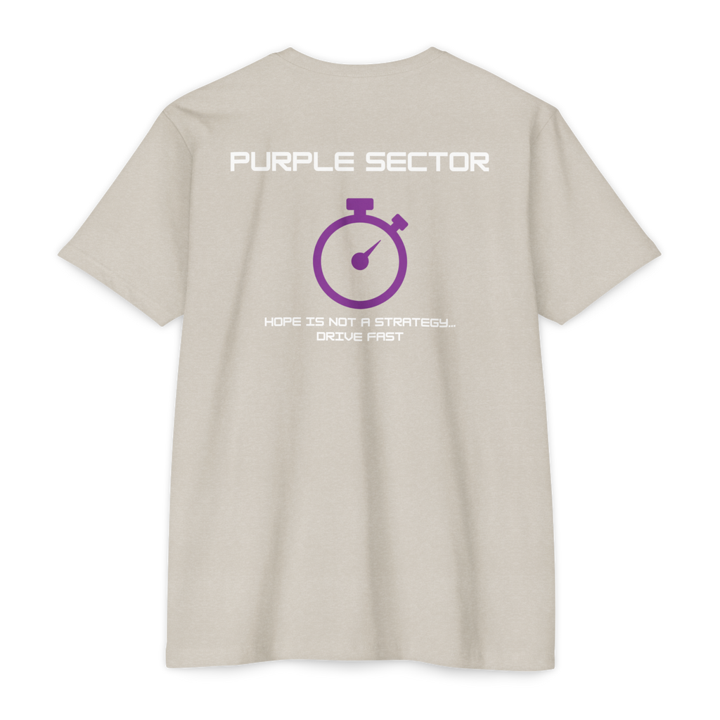 Purple Sector T-shirt | back print