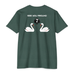 See You Around Swan graphic T-shirt | back print