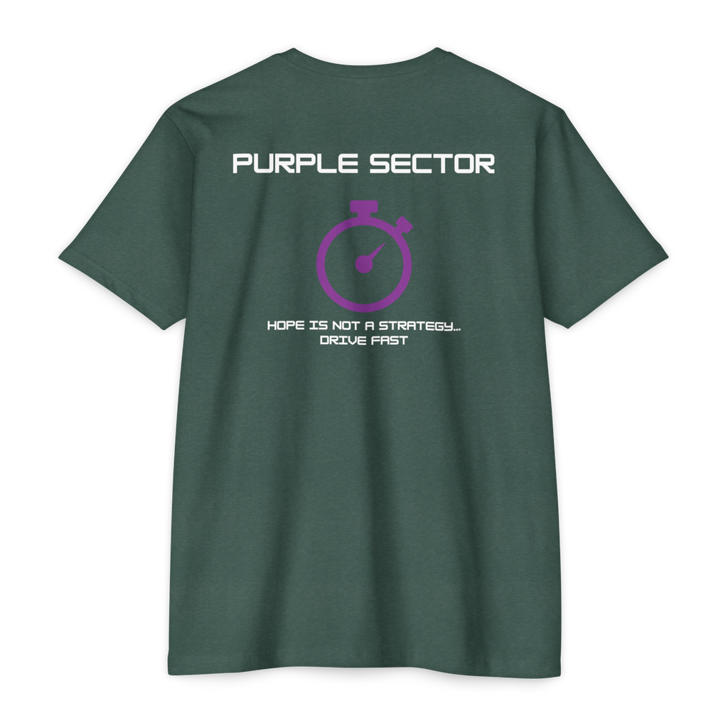 Purple Sector T-shirt | back print