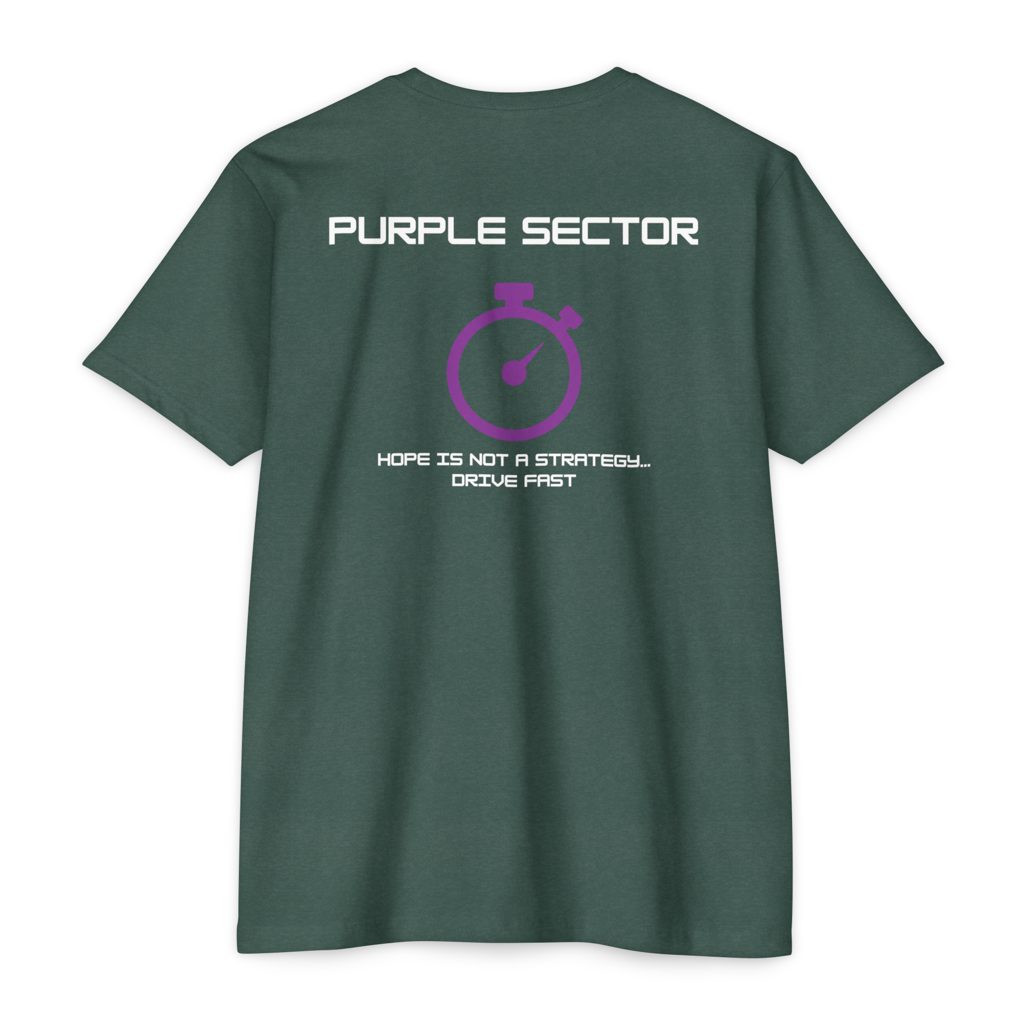 Purple Sector T-shirt | back print
