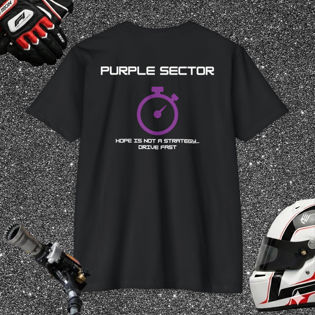 Purple Sector T-shirt | back print