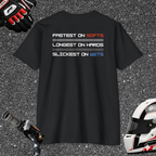 SOFT. HARD. WET graphic T-shirt | back print