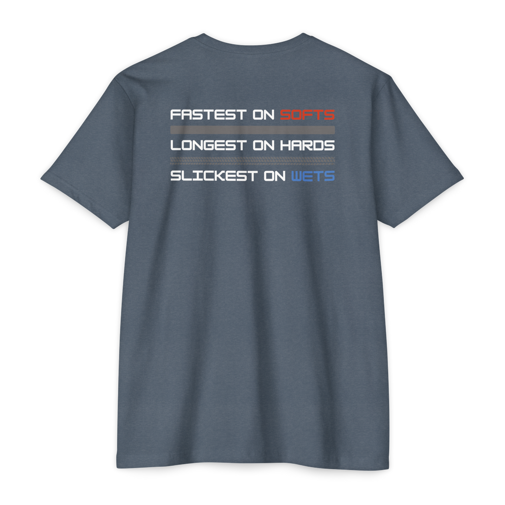 SOFT. HARD. WET graphic T-shirt | back print