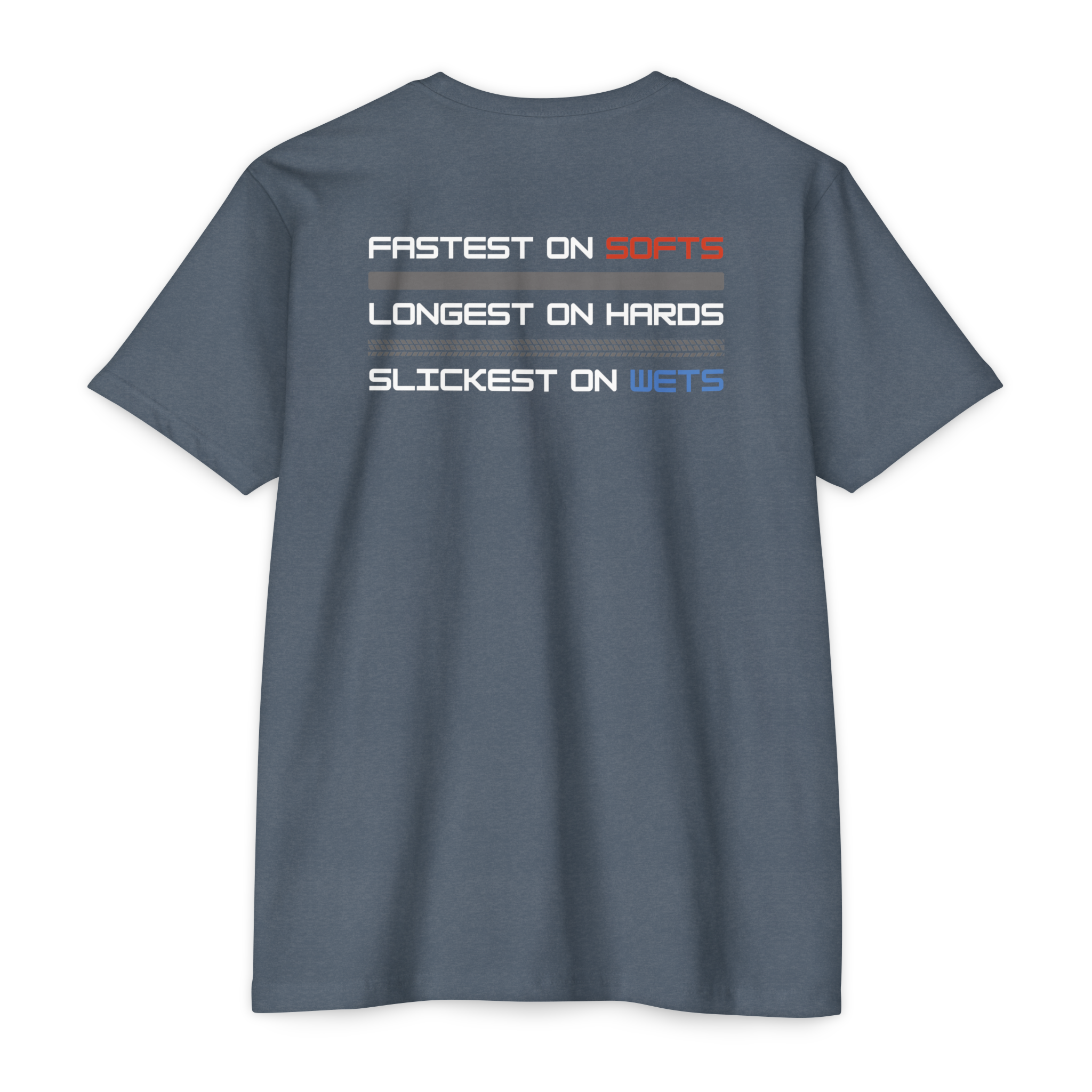 SOFT. HARD. WET graphic T-shirt | back print