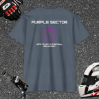 Purple Sector T-shirt | back print