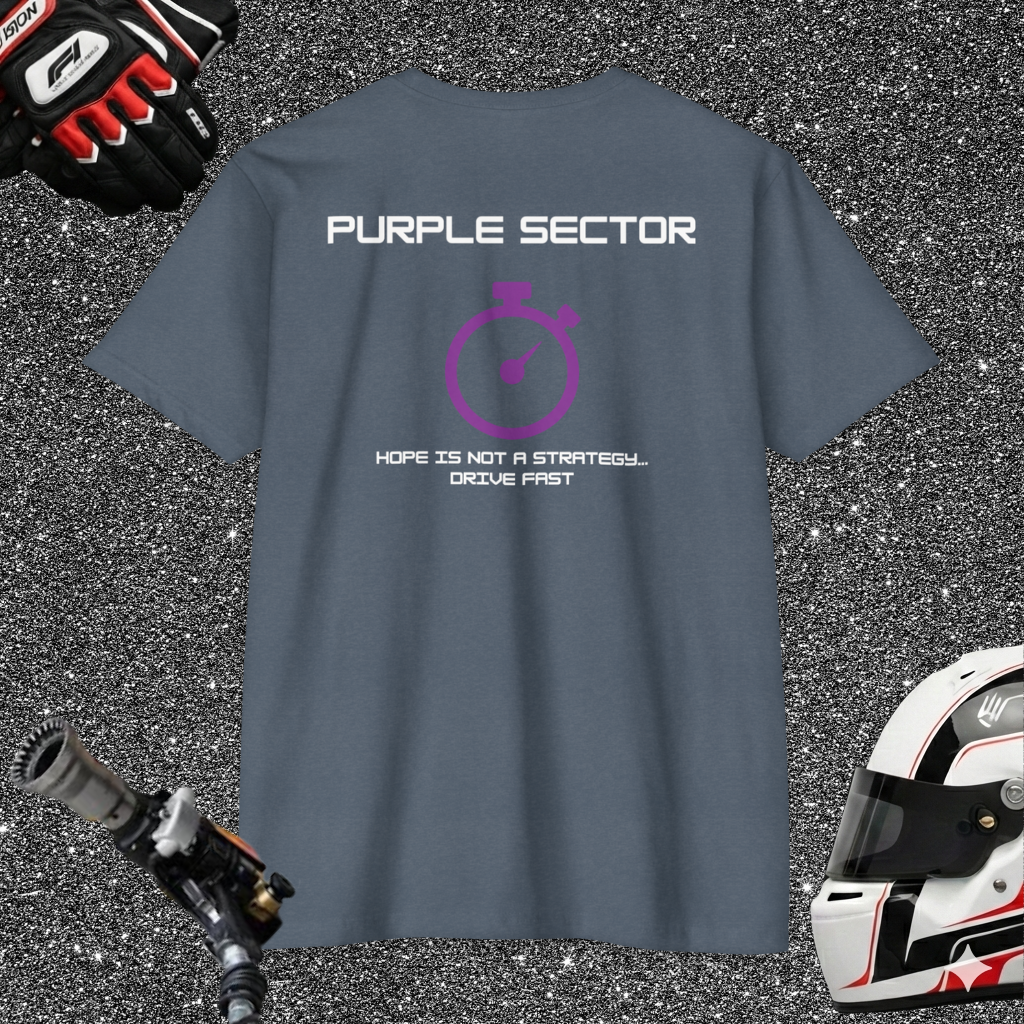 Purple Sector T-shirt | back print