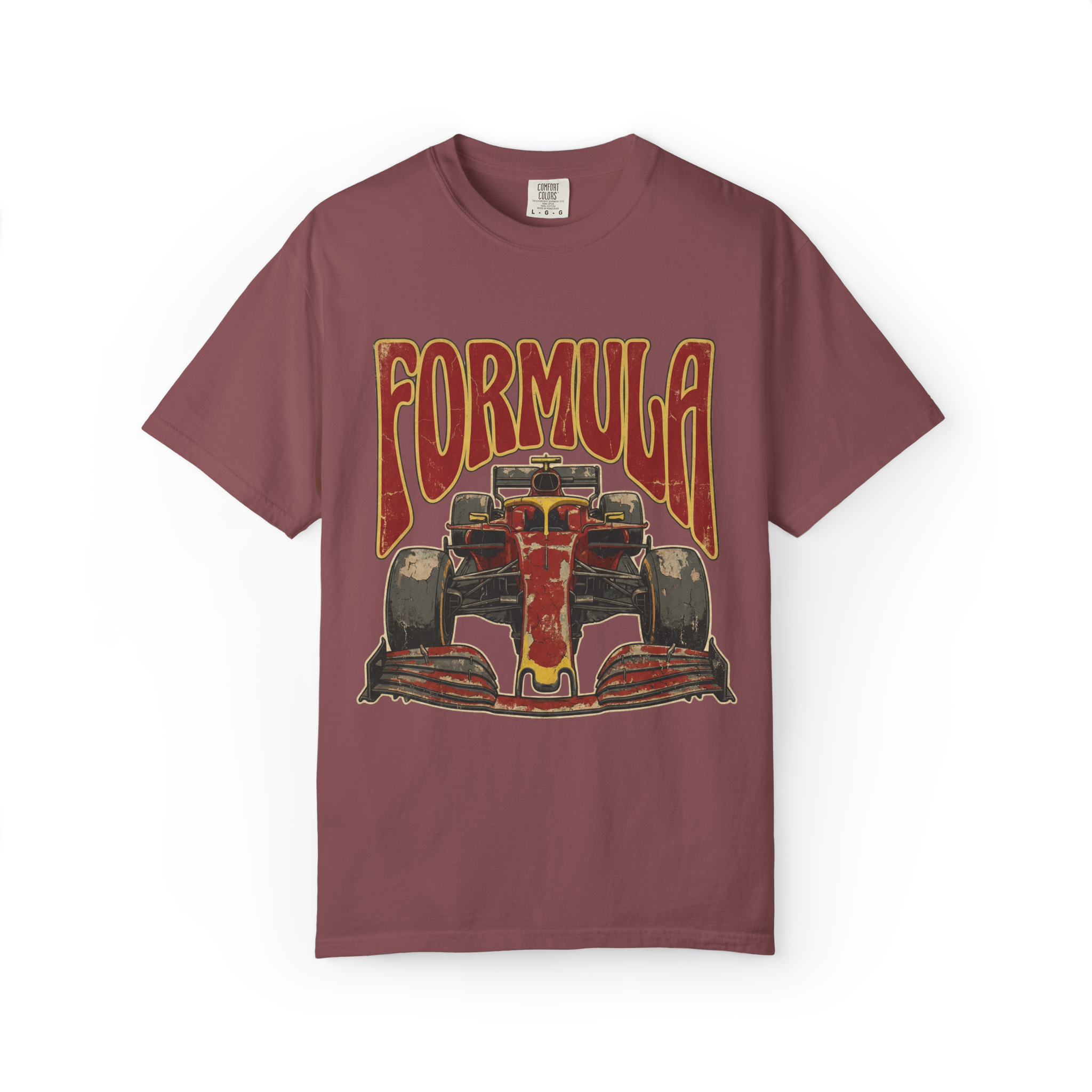 Formula Race Car T-Shirt | Retro Motorsport Graphic Tee