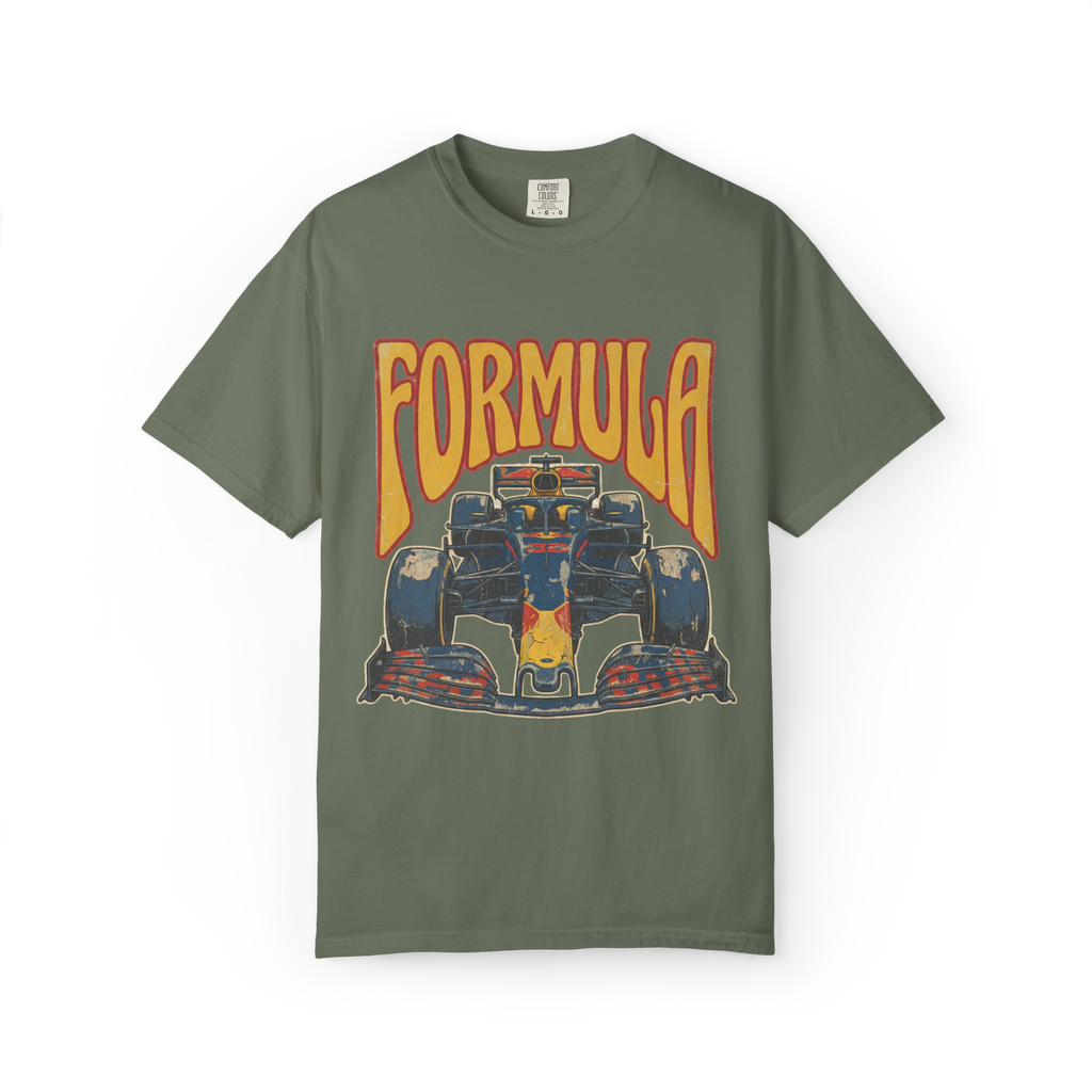 Formula Race Car T-Shirt | Retro Motorsport Graphic Tee