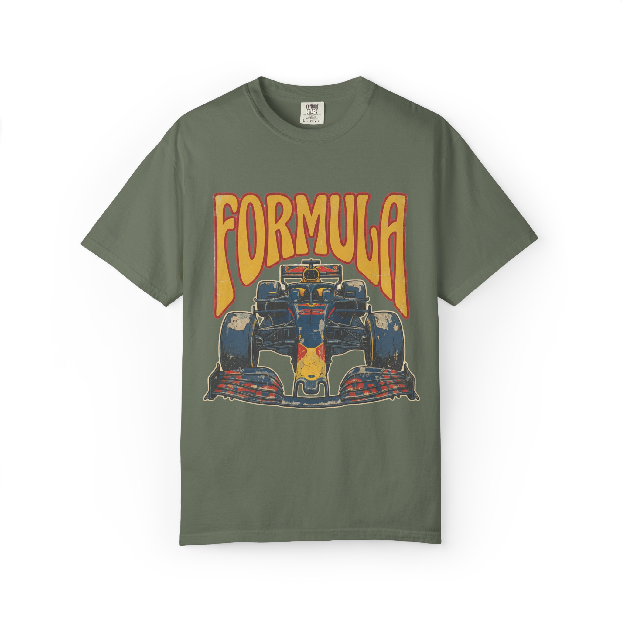 Formula Race Car T-Shirt | Retro Motorsport Graphic Tee