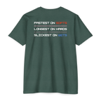 SOFT. HARD. WET graphic T-shirt | back print
