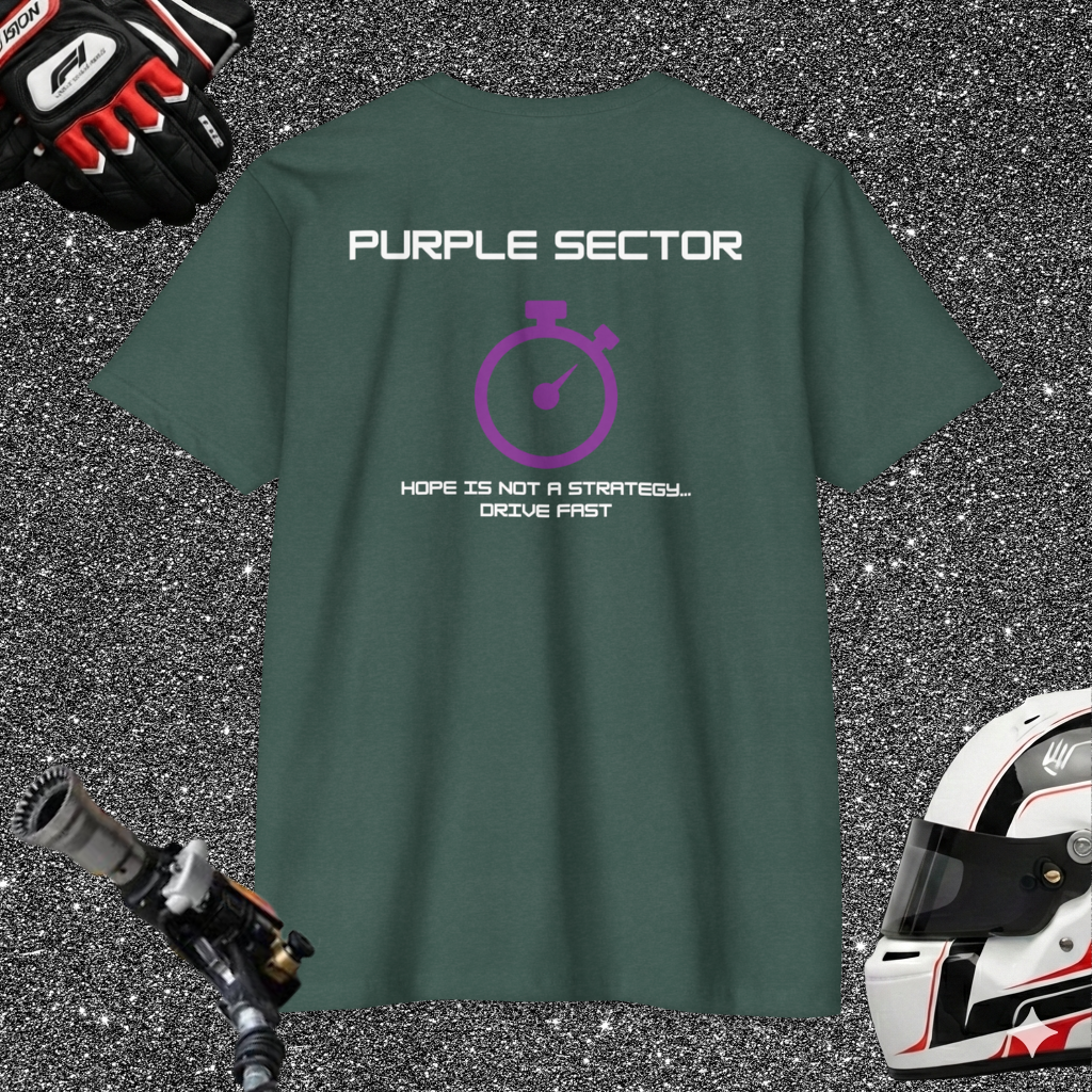 Purple Sector T-shirt | back print