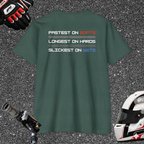 SOFT. HARD. WET graphic T-shirt | back print