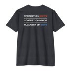 SOFT. HARD. WET graphic T-shirt | back print
