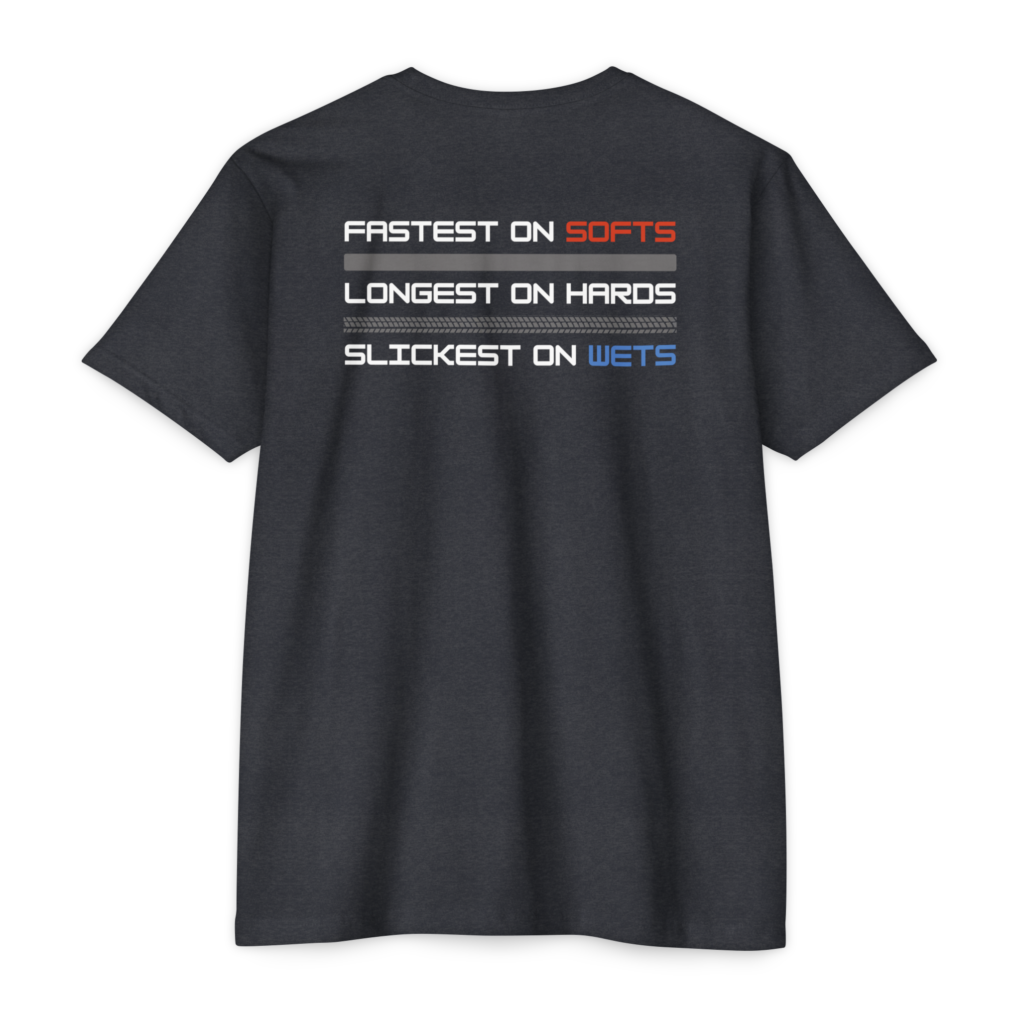 SOFT. HARD. WET graphic T-shirt | back print