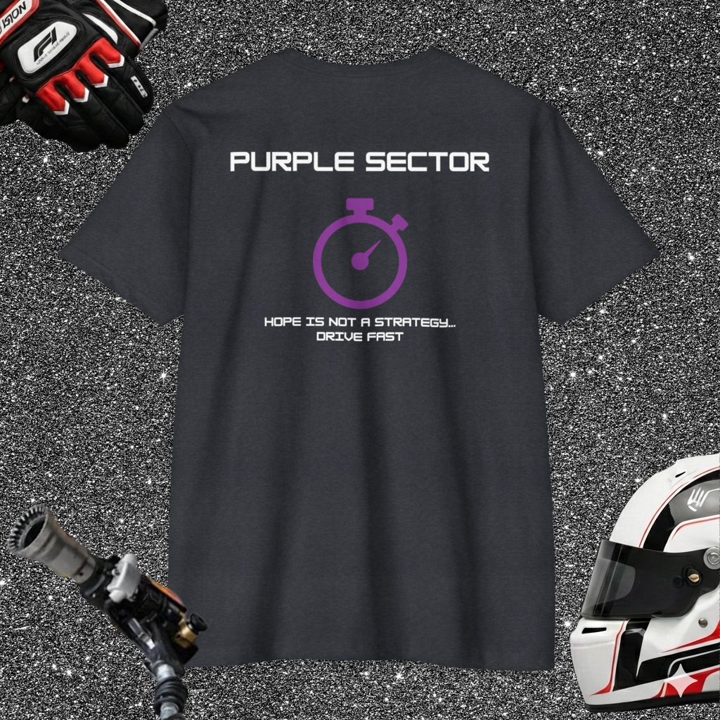 Purple Sector T-shirt | back print