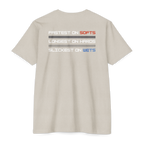 SOFT. HARD. WET graphic T-shirt | back print