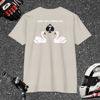 See You Around Swan graphic T-shirt | back print