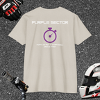 Purple Sector T-shirt | back print