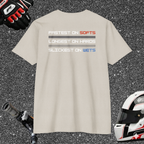 SOFT. HARD. WET graphic T-shirt | back print